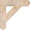 Ekena Millwork Traditional Craftsman Smooth Bracket, Douglas Fir, 3 1/2"W x 18"D x 18"H BKT04X18X18TRA04SDF - alternate 4